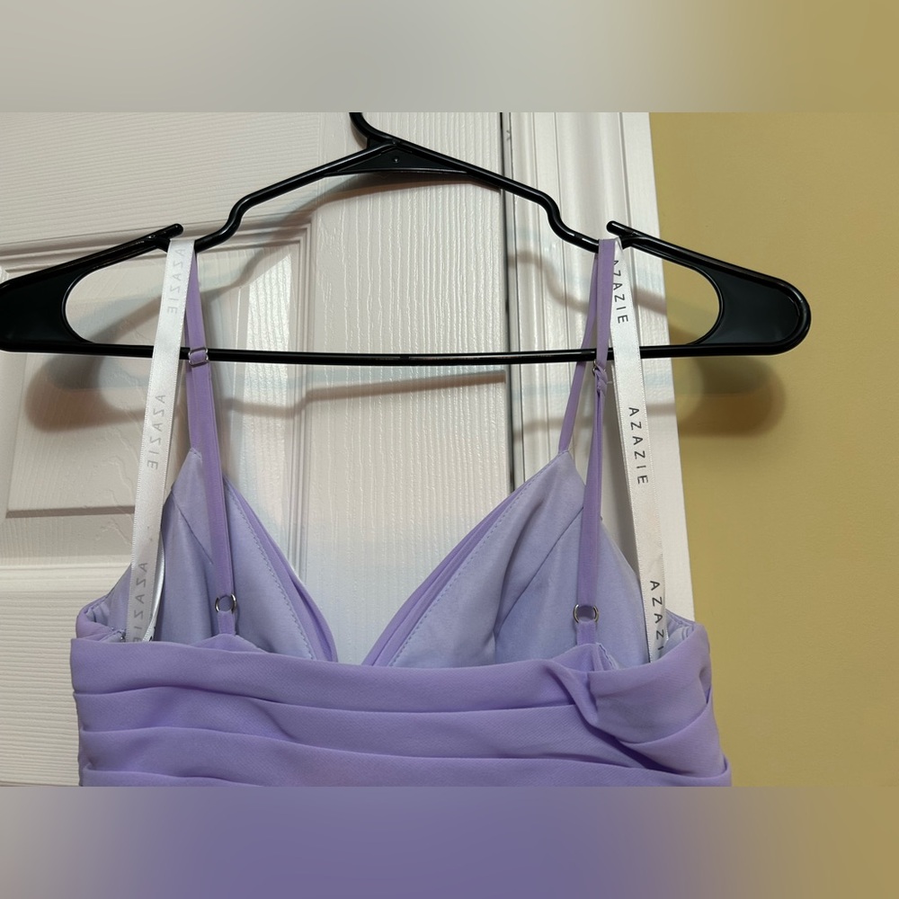 Azazie Lavender bridesmaids/formal dress. Only worn once. - Picture 3 of 11